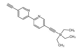 5-(triethylsilyl)ethynyl-5'-ethynyl-2,2'-bipyridine CAS:794529-20-7 manufacturer & supplier