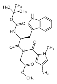 methyl N-(4-amino-1-methyl-1H-imidazole-2-carbonyl)-N-((tert-butoxycarbonyl)-L-tryptophyl)glycinate CAS:794529-86-5 manufacturer & supplier