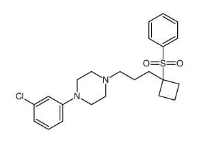 Piperazine, 1-(3-chlorophenyl)-4-[3-[1-(phenylsulfonyl)cyclobutyl]propyl]- CAS:794530-66-8 manufacturer & supplier