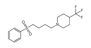 Piperidine, 1-[4-(phenylsulfonyl)butyl]-4-(trifluoromethyl)- CAS:794533-63-4 manufacturer & supplier