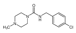 1-Piperazinecarboxamide, N-[(4-chlorophenyl)methyl]-4-methyl- CAS:794551-58-9 manufacturer & supplier