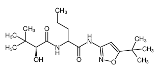 N-(5-(tert-butyl)isoxazol-3-yl)-2-((S)-2-hydroxy-3,3-dimethylbutanamido)pentanamide CAS:794564-68-4 manufacturer & supplier