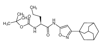 [1-(3-adamantan-1-yl-isoxazol-5-ylcarbamoyl)-butyl]-carbamic acid tert-butyl ester CAS:794565-02-9 manufacturer & supplier