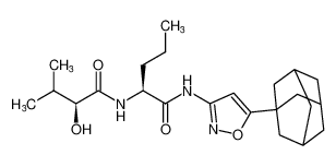 (S)-N-(5-(adamantan-1-yl)isoxazol-3-yl)-2-((S)-2-hydroxy-3-methylbutanamido)pentanamide CAS:794565-80-3 manufacturer & supplier