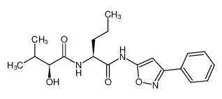 (S)-2-((S)-2-hydroxy-3-methylbutanamido)-N-(3-phenylisoxazol-5-yl)pentanamide CAS:794566-33-9 manufacturer & supplier