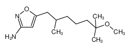 5-(6-methoxy-2,6-dimethylheptyl)isoxazol-3-amine CAS:794566-72-6 manufacturer & supplier