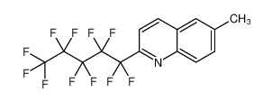 Quinoline, 6-methyl-2-(undecafluoropentyl)- CAS:794574-64-4 manufacturer & supplier