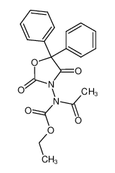 Acetyl(2,4-dioxo-5,5-diphenyl-3-oxazolidinyl)carbamidsaeure-ethylester CAS:79458-06-3 manufacturer & supplier