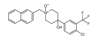 4-(4-chloro-3-(trifluoromethyl)phenyl)-4-hydroxy-1-(naphthalen-2-ylmethyl)piperidine 1-oxide CAS:794591-46-1 manufacturer & supplier