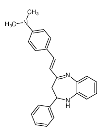 Dimethyl-{4-[(E)-2-(4-phenyl-4,5-dihydro-3H-benzo[b][1,4]diazepin-2-yl)-vinyl]-phenyl}-amine CAS:79461-98-6 manufacturer & supplier