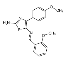 2-amino-4-p-anisyl-5-o-anisylazothiazole CAS:79480-29-8 manufacturer & supplier