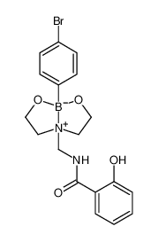 N-[[5-(4-bromophenyl)-4,6-dioxa-1-azonia-5-boranuidabicyclo[3.3.0]octan-1-yl]methyl]-2-hydroxybenzamide CAS:79484-58-5 manufacturer & supplier