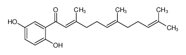 (2E,6E)-1-(2,5-dihydroxyphenyl)-3,7,11-trimethyldodeca-2,6,10-trien-1-one CAS:79491-60-4 manufacturer & supplier