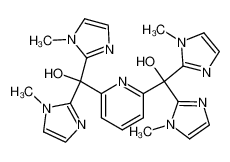 α,α,α',α'-tetrakis(1-methyl-2-imidazolyl)-2,6-pyridinedimethanol CAS:79507-69-0 manufacturer & supplier