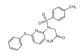 2-(N-(carbamoylmethyl)-4-methylbenzenesulfonimido)-6-(phenylthio)pyridine CAS:79508-12-6 manufacturer & supplier