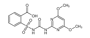 2-(N-((4,6-dimethoxypyrimidin-2-yl)carbamoyl)sulfamoyl)benzoic acid CAS:79510-46-6 manufacturer & supplier