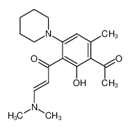 1-Acetyl-3-(3-dimethylamino-acryloyl)-2-hydroxy-6-methyl-4-piperidino-benzol CAS:79512-36-0 manufacturer & supplier