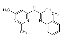 1-(2,6-dimethylpyrimidin-4-yl)-3-(2-methylphenyl)urea CAS:79513-84-1 manufacturer & supplier