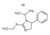 2-Ethylsulfanyl-1-isopropyl-5-phenyl-4,5-dihydro-1H-imidazole; hydriodide CAS:79514-17-3 manufacturer & supplier