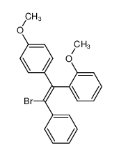 Z-1-phenyl-2-(o-methoxyphenyl)-2-(p-methoxyphenyl)bromoethene CAS:79517-71-8 manufacturer & supplier