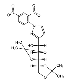 1-(2,4-dinitrophenyl)-3-(2,3:4,5-di-O-isopropylidene-D-ido-pentahydroxypentyl)pyrazole CAS:79519-73-6 manufacturer & supplier