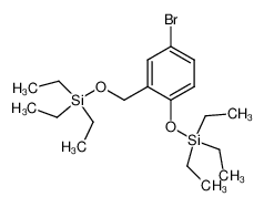 (4-bromo-2-(((triethylsilyl)oxy)methyl)phenoxy)triethylsilane CAS:79523-72-1 manufacturer & supplier