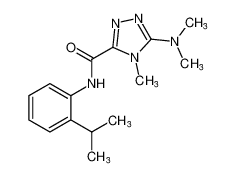 5-(dimethylamino)-N-(2-isopropylphenyl)-4-methyl-4H-1,2,4-triazole-3-carboxamide CAS:795275-88-6 manufacturer & supplier