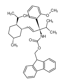 (9H-fluoren-9-yl)methyl ((S,E)-1-((1S,2S,5R)-2-isopropyl-5-methylcyclohexyl)-3-(2-methoxyphenyl)-4-methylpent-1-en-3-yl)carbamate CAS:795278-33-0 manufacturer & supplier