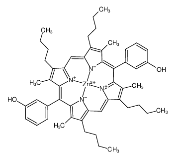 (5,15-bis(3-hydroxyphenyl)-2,8,12,18-tetra-n-butyl-3,7,13,17-tetramethylporphyrinato)zinc CAS:795281-76-4 manufacturer & supplier