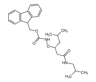 (9H-fluoren-9-yl)methyl (R)-((1-(isobutylamino)-5-methyl-1-oxohexan-3-yl)oxy)carbamate CAS:795300-58-2 manufacturer & supplier