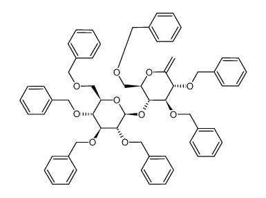 (2R,3R,4S,5R,6S)-3,4,5-tris(benzyloxy)-2-((benzyloxy)methyl)-6-(((2R,3R,4S,5R)-4,5-bis(benzyloxy)-2-((benzyloxy)methyl)-6-methylenetetrahydro-2H-pyran-3-yl)oxy)tetrahydro-2H-pyran CAS:795306-79-5 manufacturer & supplier