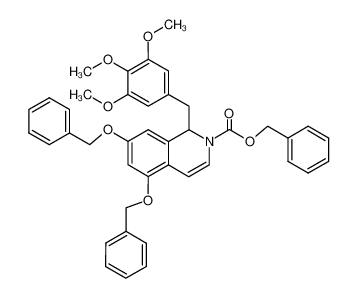 N-benzyloxycarbonyl-5,7-dibenzyloxy-1-(3,4,5-trimethoxybenzyl)-1,2-dihydroisoquinoline CAS:79539-45-0 manufacturer & supplier