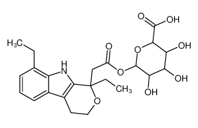 1-O-[(1,8-Diethyl-1,3,4,9-tetrahydropyrano[3,4-b]indol-1-yl)acety l]hexopyranuronic acid CAS:79541-43-8 manufacturer & supplier