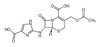 (6R,7R)-3-(acetoxymethyl)-7-((4-carboxy-1H-imidazol-2-yl)amino)-8-oxo-5-thia-1-azabicyclo[4.2.0]oct-2-ene-2-carboxylic acid CAS:79544-55-1 manufacturer & supplier