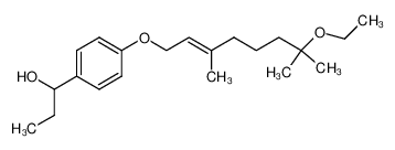 1-[4-((E)-7-Ethoxy-3,7-dimethyl-oct-2-enyloxy)-phenyl]-propan-1-ol CAS:79550-64-4 manufacturer & supplier