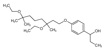 1-[4-(3,7-Diethoxy-3,7-dimethyl-octyloxy)-phenyl]-propan-1-ol CAS:79550-65-5 manufacturer & supplier