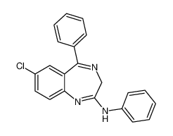 3H-1,4-Benzodiazepin-2-amine, 7-chloro-N,5-diphenyl- CAS:79555-13-8 manufacturer & supplier