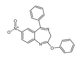 3H-1,4-Benzodiazepine, 7-nitro-2-phenoxy-5-phenyl- CAS:79555-15-0 manufacturer & supplier