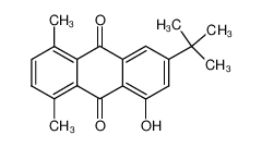 3-tert-Butyl-1-hydroxy-5,8-dimethyl-9,10-anthraquinone CAS:79563-80-7 manufacturer & supplier