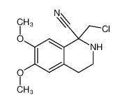 1-chloromethyl-6,7-dimethoxy-1,2,3,4-tetrahydro-isoquinoline-1-carbonitrile CAS:79563-82-9 manufacturer & supplier