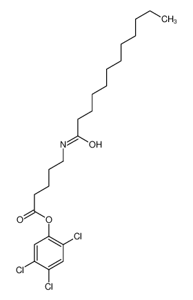 (2,4,5-trichlorophenyl) 5-(dodecanoylamino)pentanoate CAS:79564-97-9 manufacturer & supplier