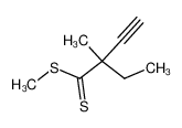 2-Ethyl-2-methyl-but-3-ynedithioic acid methyl ester CAS:79566-77-1 manufacturer & supplier