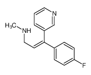 2-Propen-1-amine, 3-(4-fluorophenyl)-N-methyl-3-(3-pyridinyl)-, (Z)- CAS:79567-74-1 manufacturer & supplier