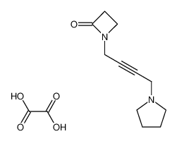 1-(4-Pyrrolidin-1-yl-but-2-ynyl)-azetidin-2-one; compound with oxalic acid CAS:79571-03-2 manufacturer & supplier