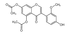 5,7-diacetoxy-4'-hydroxy-2'-methoxyisoflavone CAS:79571-23-6 manufacturer & supplier