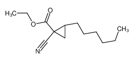 1-cyano-1-ethoxycarbonyl-2-hexylcyclopropane CAS:79574-31-5 manufacturer & supplier