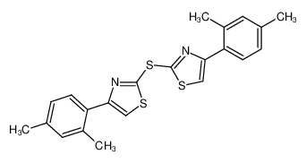 bis(4-(2,4-dimethylphenyl)thiazol-2-yl)sulfane CAS:79576-76-4 manufacturer & supplier