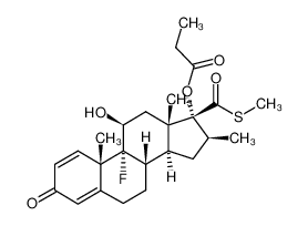 9α-fluoro-11β-hydroxy-17β-((methylthio)carbonyl)-17α-(propionyloxy)-16β-methylandrosta-1,4-dien-3-one CAS:79578-08-8 manufacturer & supplier