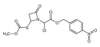 Chloro-(2-methoxycarbonylsulfanyl-4-oxo-azetidin-1-yl)-acetic acid 4-nitro-benzyl ester CAS:79582-43-7 manufacturer & supplier