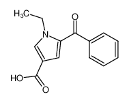 1-Ethyl-5-benzoylpyrrole-3-carboxylic acid CAS:79600-70-7 manufacturer & supplier